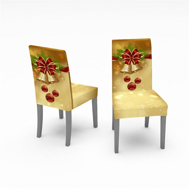 Stretchable Christmas Chair Covers