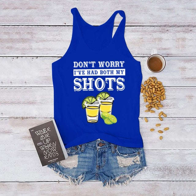 Women's Don't Worry I’ve Had Both My Shots Tank Top