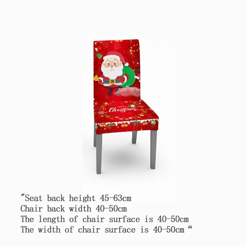 Christmas Tablecloth Chair Cover Decoration