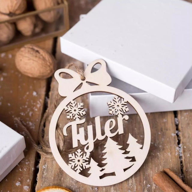 PERSONALIZED DOG/CAT PAW CHRISTMAS ORNAMENT