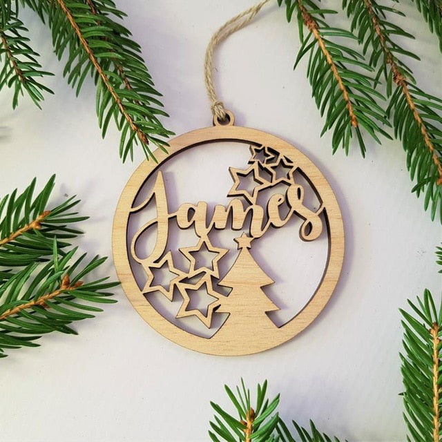 PERSONALIZED DOG/CAT PAW CHRISTMAS ORNAMENT