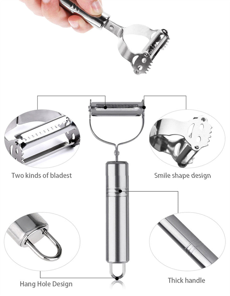 Stainless Steel Multifunctional Peeler