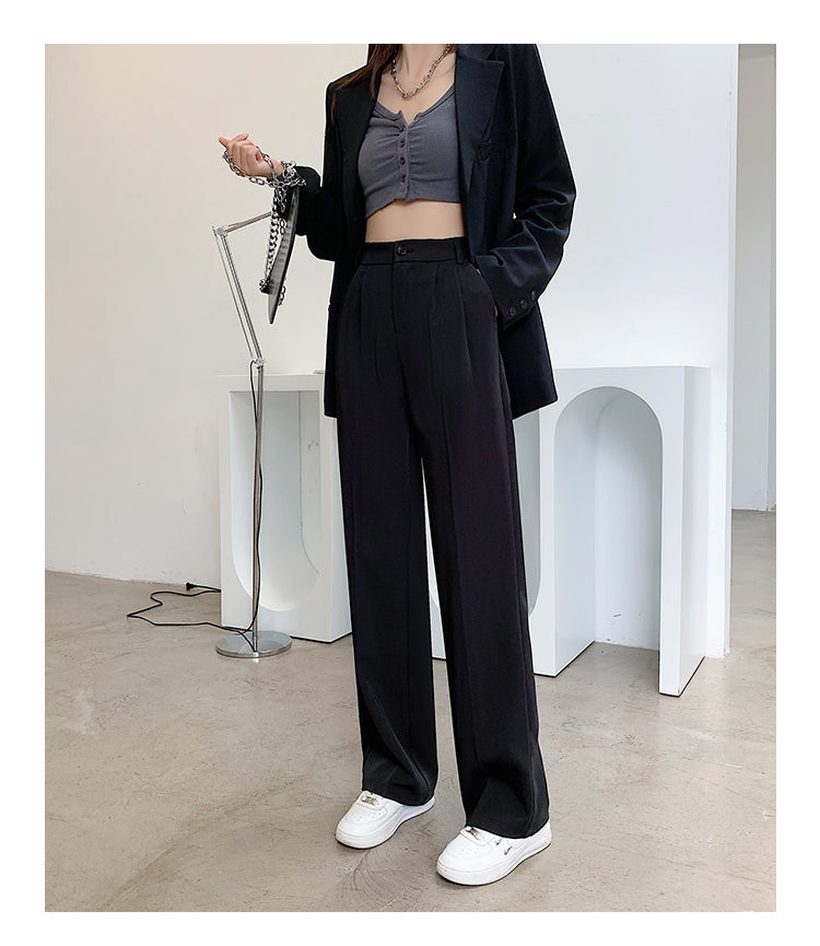 Woman's Casual Full-Length Loose Pants