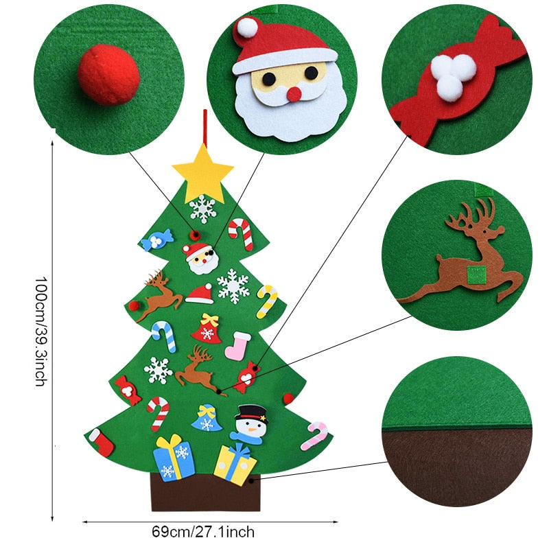 Creative Felt Christmas Tree