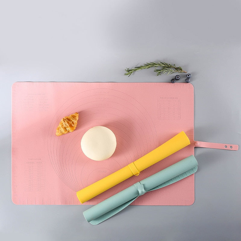 Extra Large Baking Mat Silicone Pad Sheet Baking Mat for Rolling Dough Pizza Dough Non-Stick Maker Holder Kitchen Tools