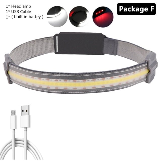 220° Wide Beam LED Headlamp (50% Sale For Any Package)