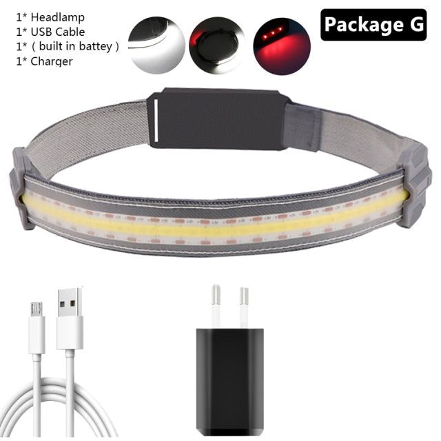 220° Wide Beam LED Headlamp (50% Sale For Any Package)