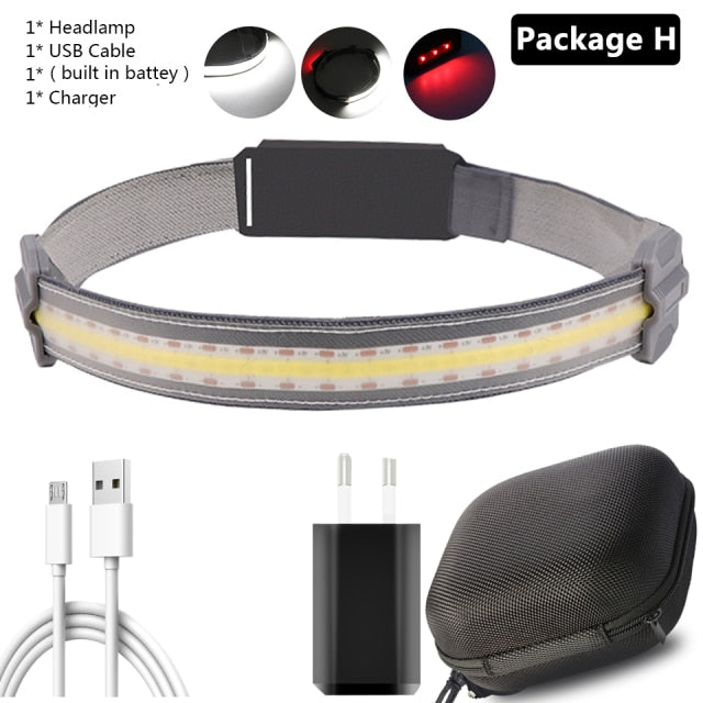 220° Wide Beam LED Headlamp (50% Sale For Any Package)