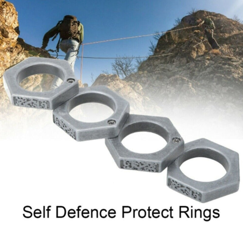 Hard Self Defense Rings