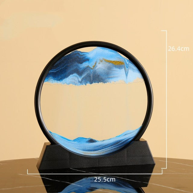 3D Dreamlike Real - Time Landscape Hourglass Artwork