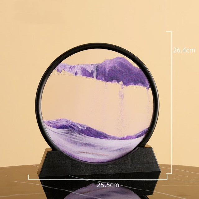 3D Dreamlike Real - Time Landscape Hourglass Artwork