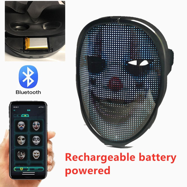 Lightwear LED Scream Face