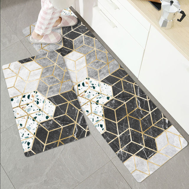 Kitchen Printed Non-Slip Carpet