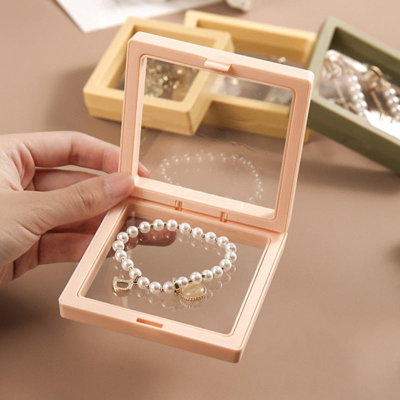 PE Film Color Jewelry Storage Box