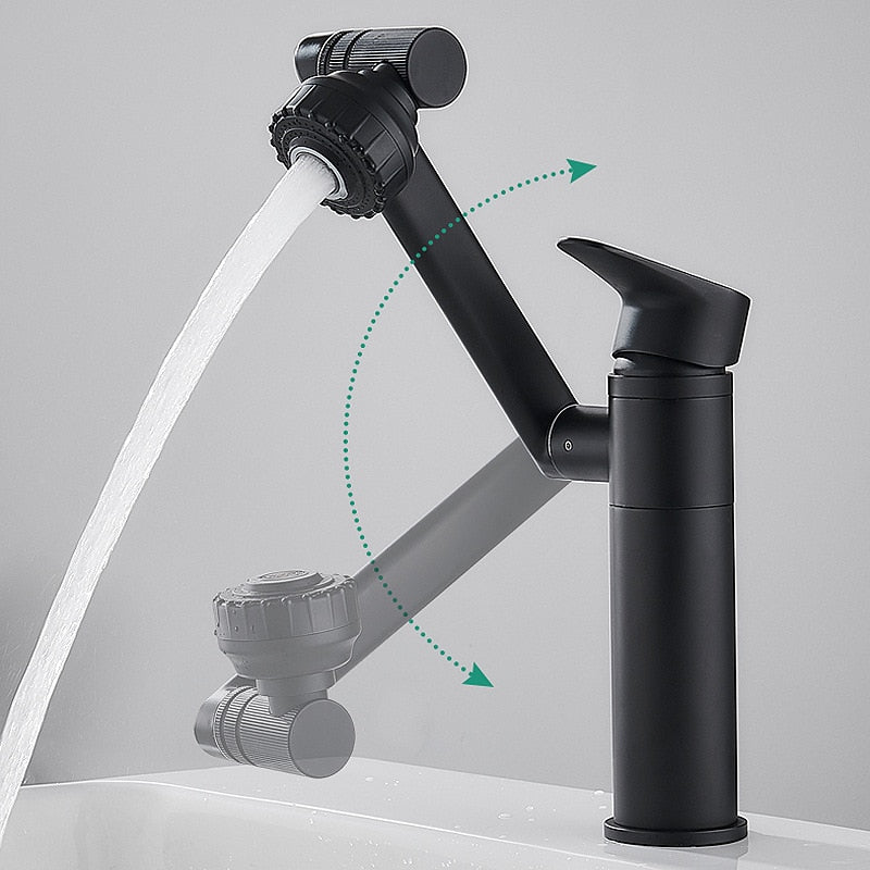 Universal 360-Degree Rotating Faucet