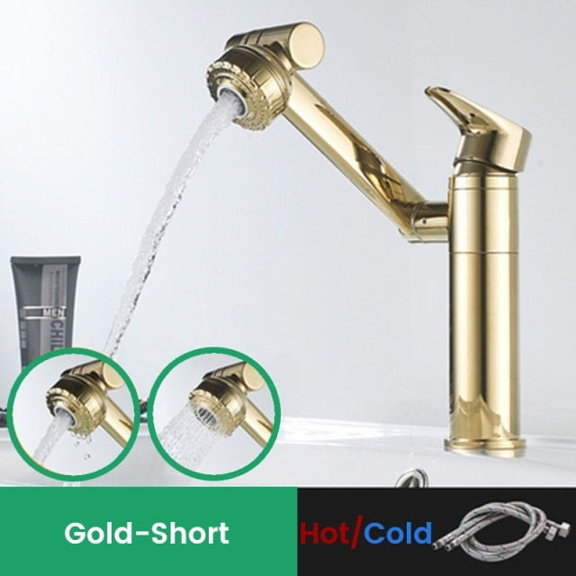 Universal 360-Degree Rotating Faucet