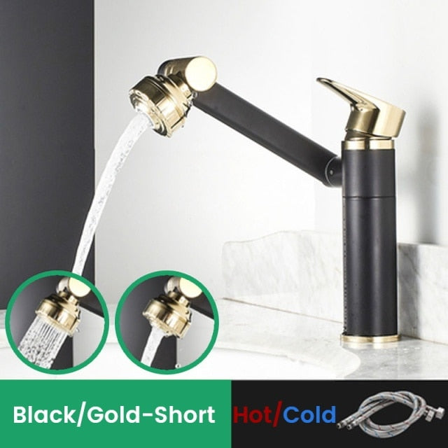 Universal 360-Degree Rotating Faucet