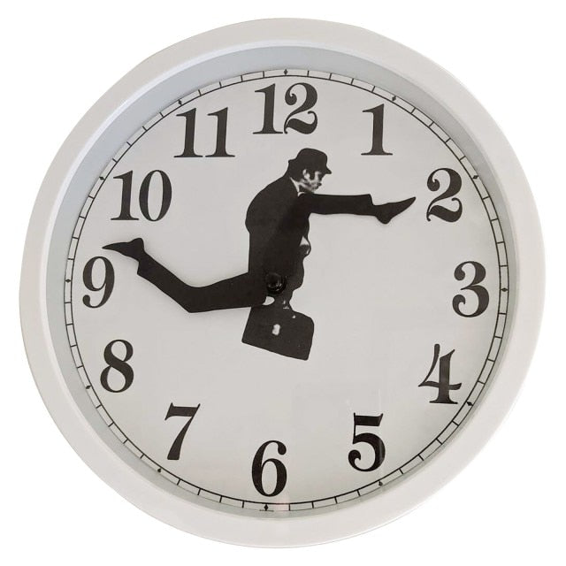 Silly Walk Wall Clock