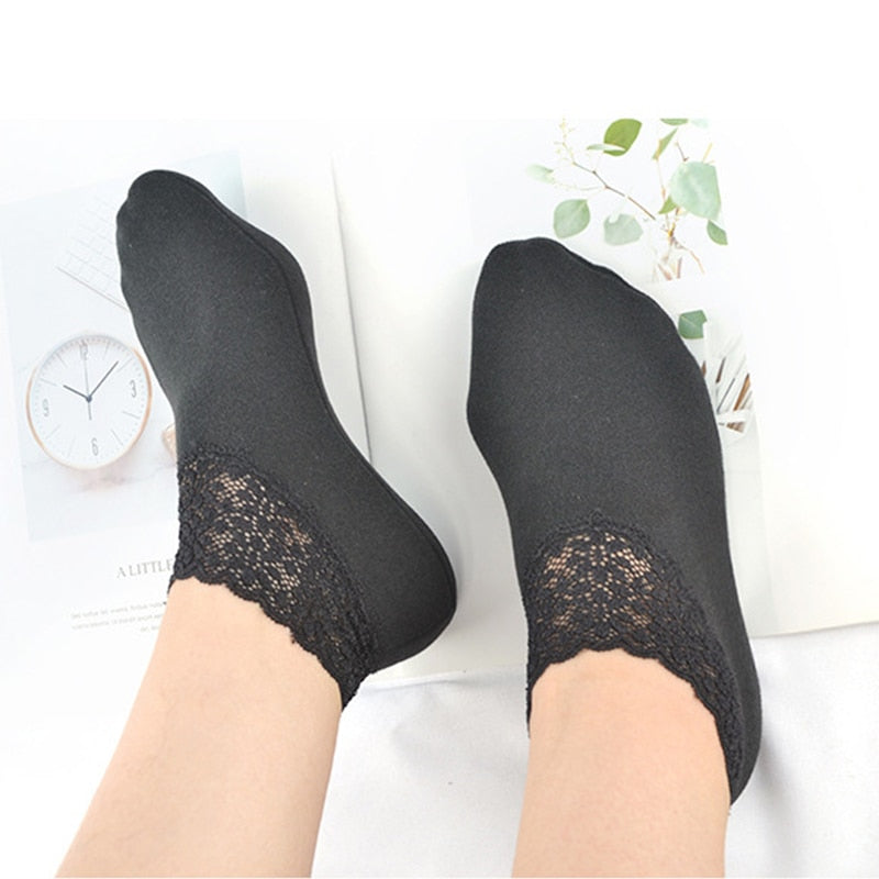 New Fashion Lace Warmer Socks