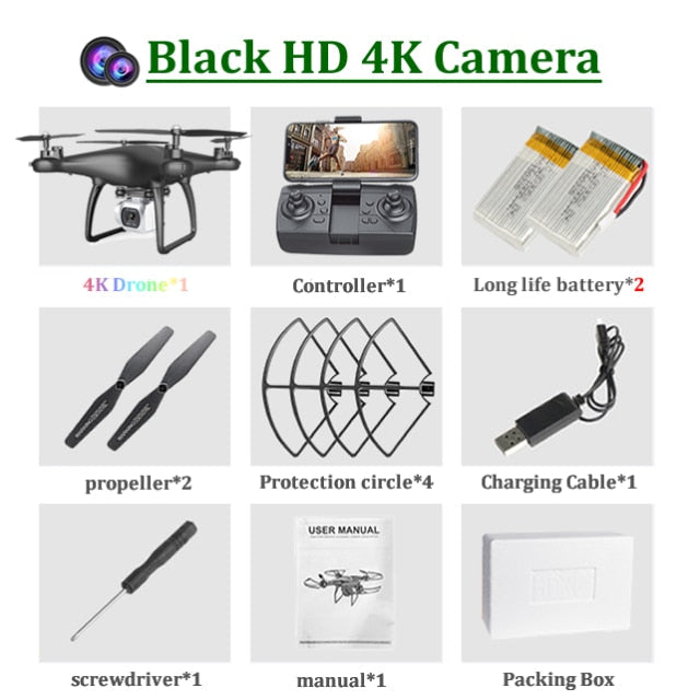 2021 LATEST 4K CAMERA ROTATION WATERPROOF PROFESSIONAL S32T&S56G DRONE