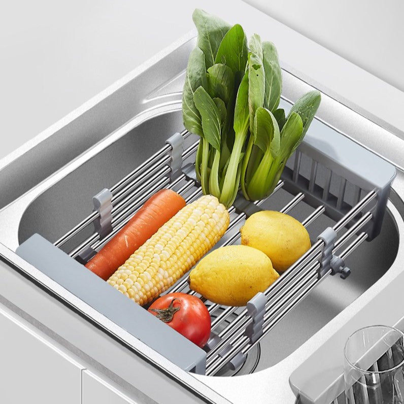 Stainless Steel Telescopic Drain Basket