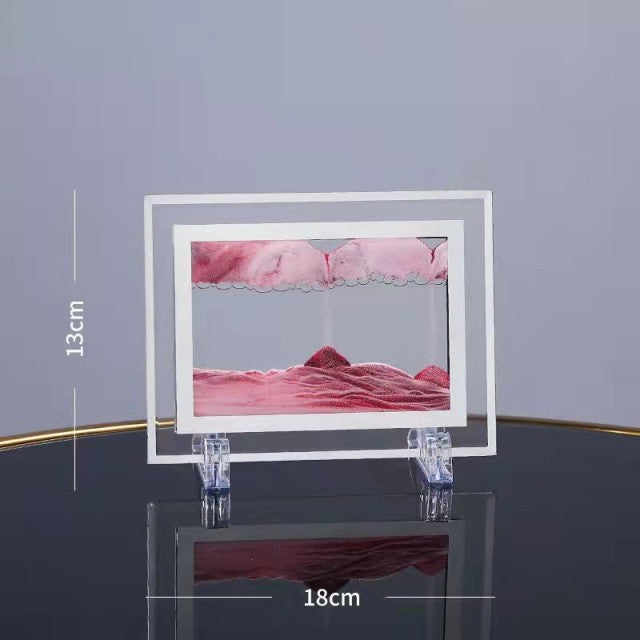 3D Dreamlike Real - Time Landscape Hourglass Artwork