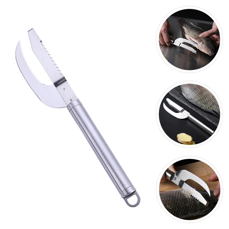 3-In-1 Hanging Fish Scale Knife