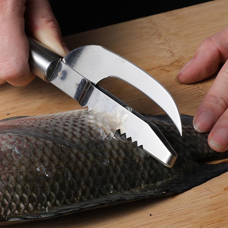 3-In-1 Hanging Fish Scale Knife