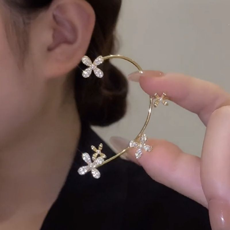 ZIRCON EARRINGS WITHOUT PIERCED