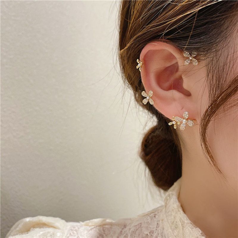 ZIRCON EARRINGS WITHOUT PIERCED