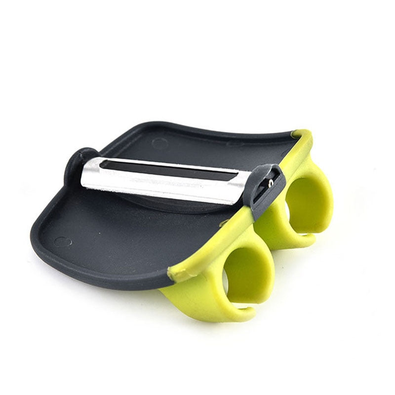 Two Finger Shaved Fruit Peeler