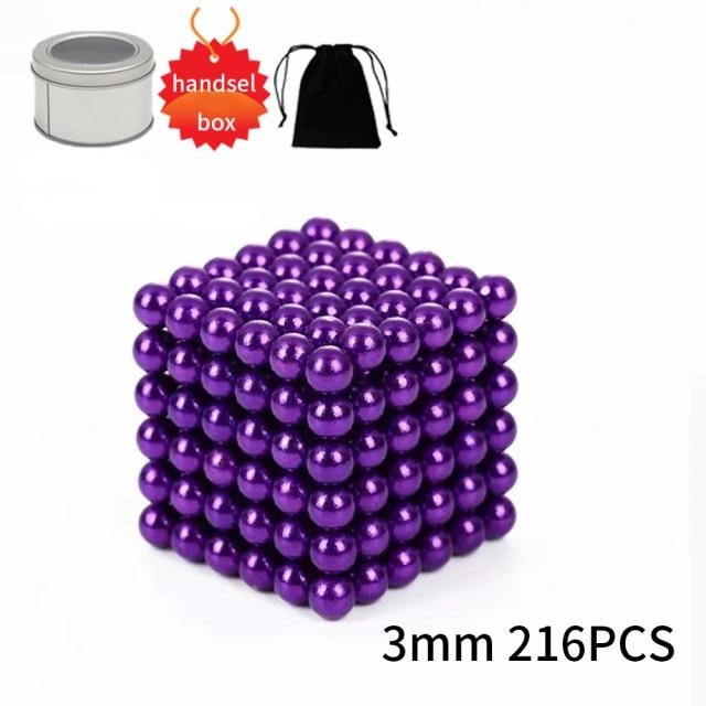 Multi Colored DigitDots 216 Pcs Magnetic Balls