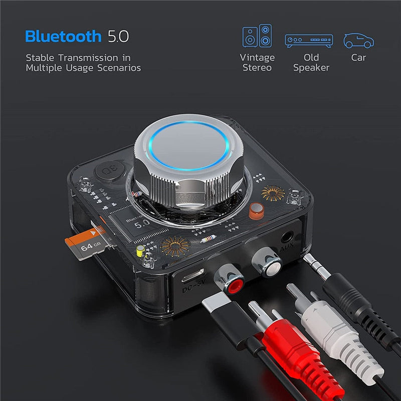 Bluetooth 5.0 RCA Stereo Receiver