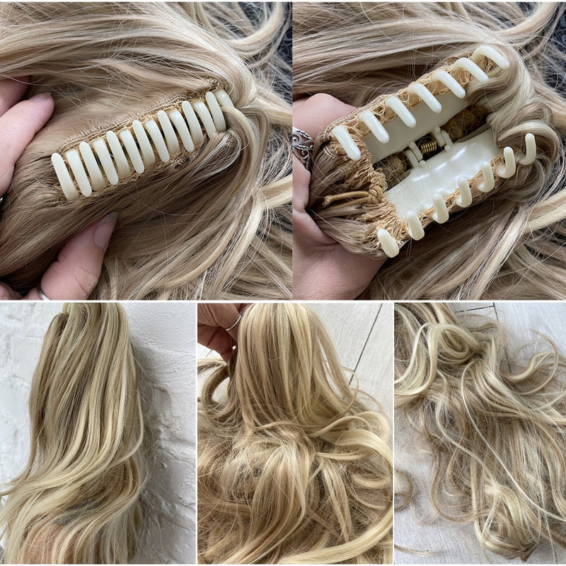 Claw-On Pony Tail Extension