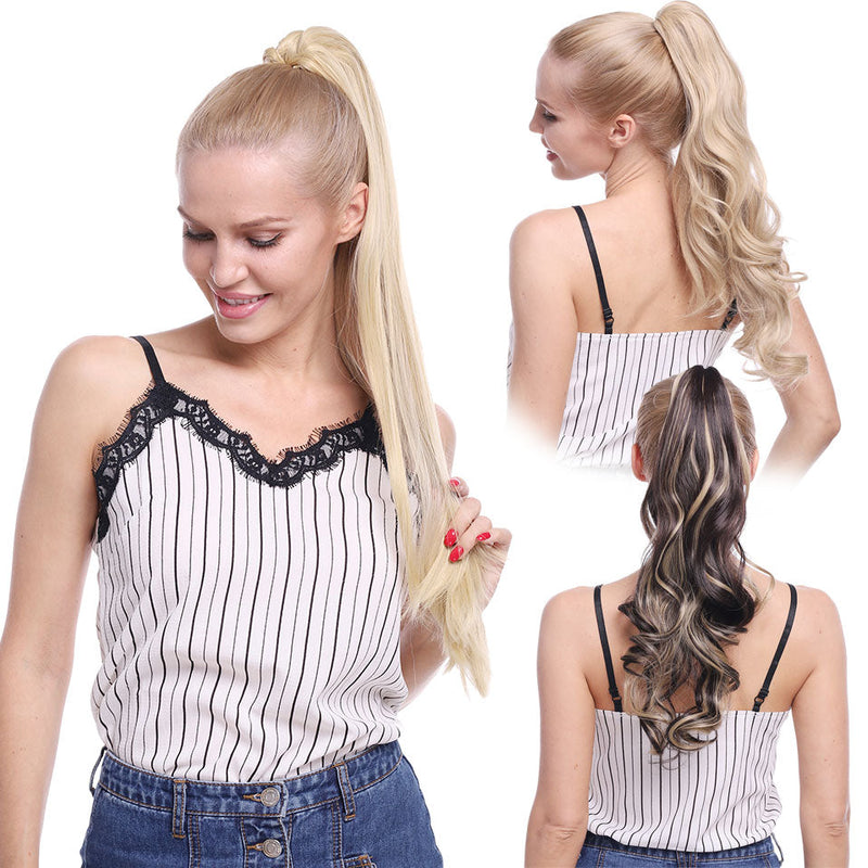 Claw-On Pony Tail Extension