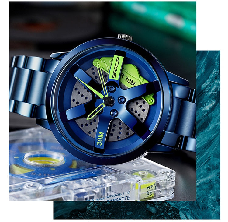 3D Wheel Brake Caliper Watch