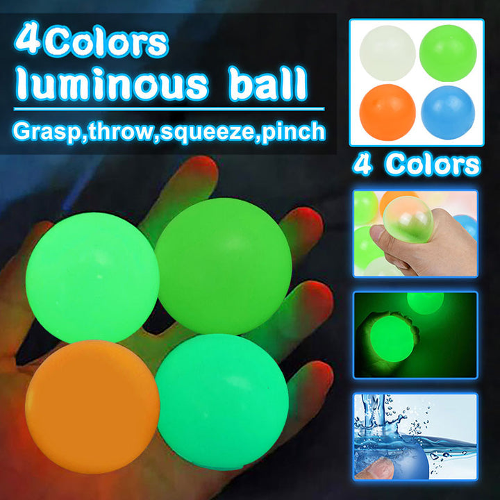 Luminous Sticky Wall Ball Toy