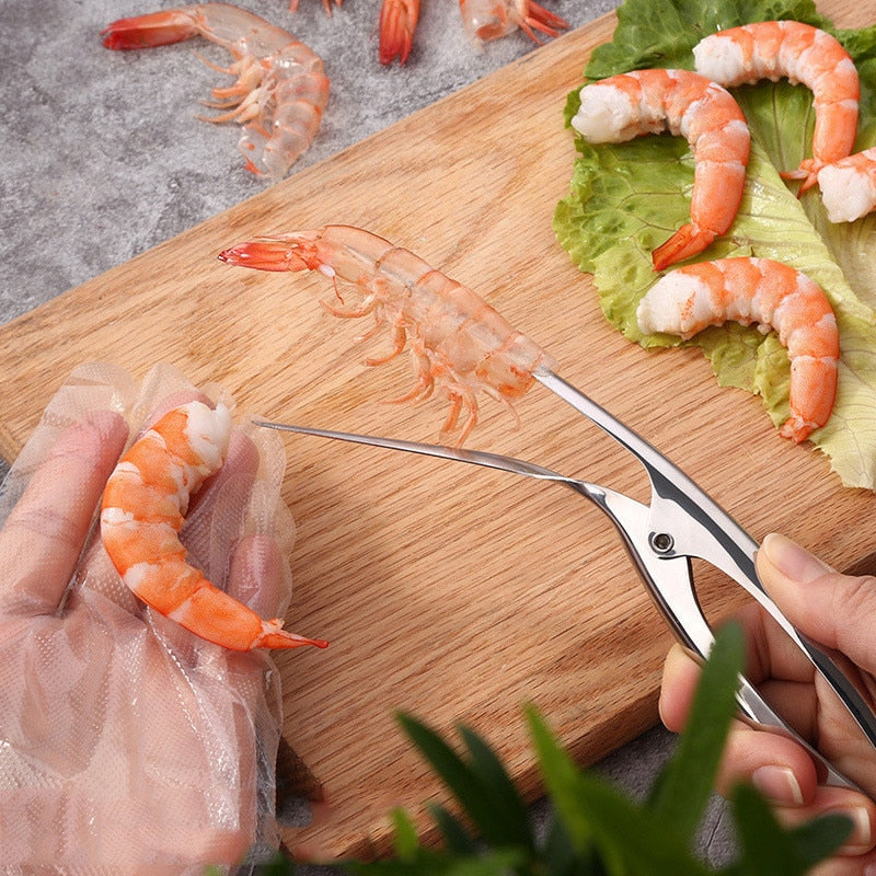 Stainless Steel Shrimp Peeler